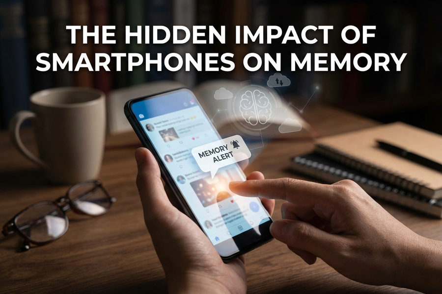 Hidden impact of smartphones on memory in students while studying.